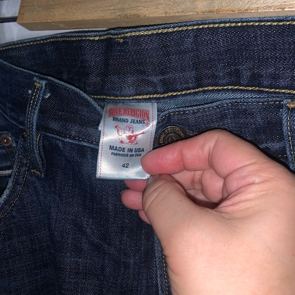 True Religion Men’s Jeans Size 42x33 - Picture 8 of 9